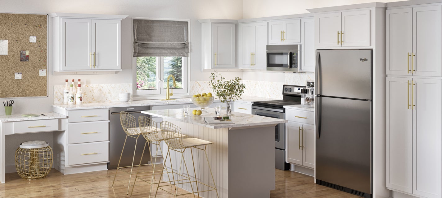 Hatteras White kitchen